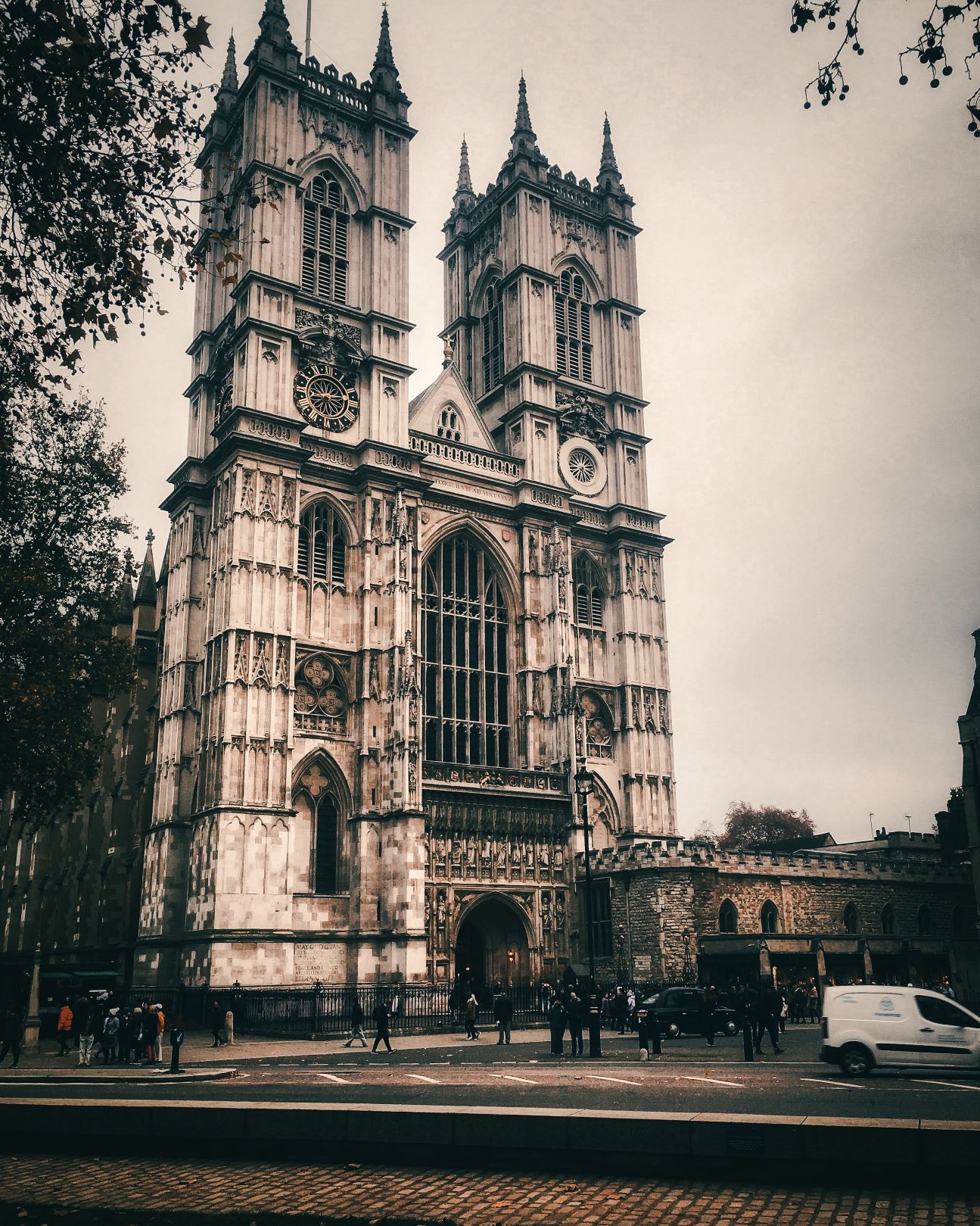 The British Parliament is located in Westminster. It is also right next to Westminster Abbey and the iconic Big Ben.