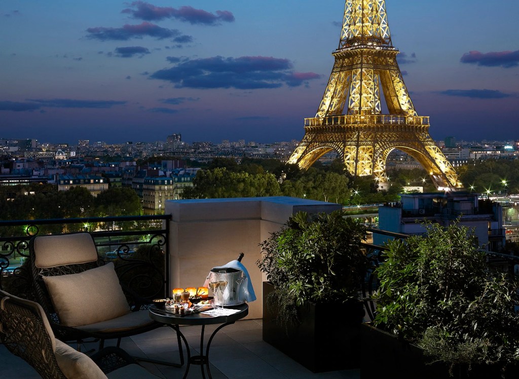 Once the home of Prince Roland Bonaparte, Shangri-La Paris has been redesigned into an elegant Parisian palace.