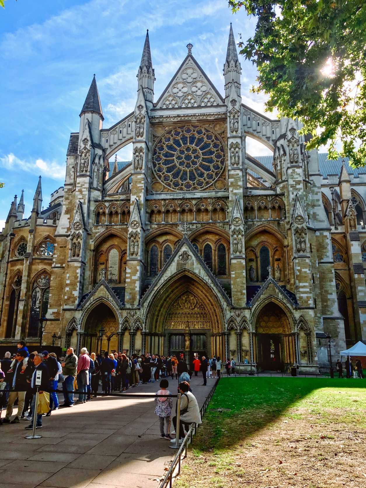 Westminster Abbey is an iconic church found in London's Westminster. It's right next to the British Parliament and Big Ben.