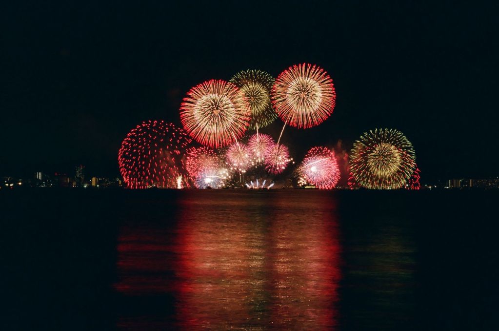 If you visit Japan during August, then you will want to visit Yokohama for the Kanagawa Shimbun Fireworks Festival. The fireworks display is one of the best in Japan. It's also a great time to interact with the locals, many of whom will be out in their traditional outfits.