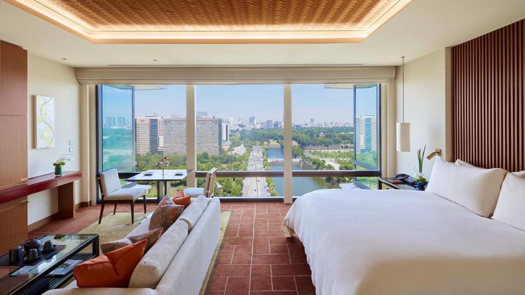 The Peninsula is a sleek and contemporary hotel in the heart of Tokyo. Other than amazing views of the city, the hotel is also known for its award-winning spa.
