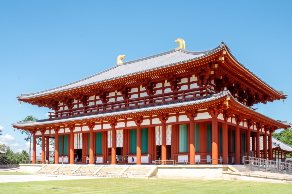 Horyuji Temple has some of Japan's oldest temples and the world's oldest wooden structures.